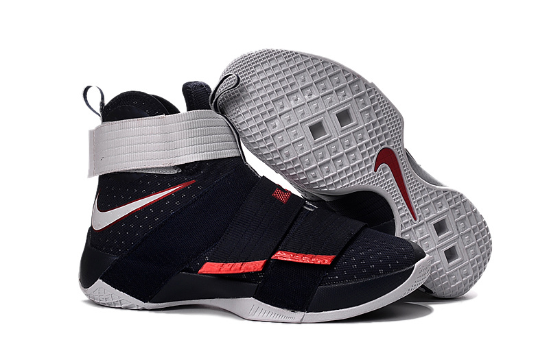 Nike Lebron Solider 10 USA Team Basketball Shoes - Click Image to Close